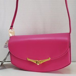 Ande' Fushia Hard Body Purse